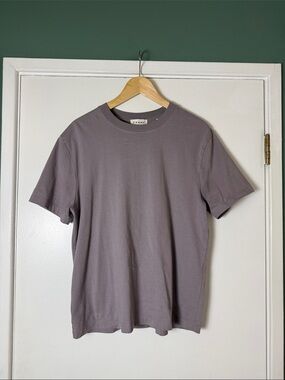 Frame Denim Men's Crew Neck T-Shirt in Mauve - Medium
